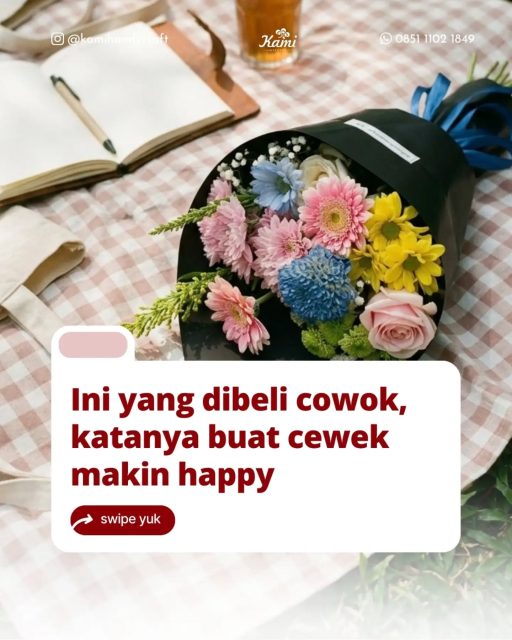Kalau kamu cowok yang full effort, wajib save ini sih 😎
-------------------
Hai, sahabat kami✨
Mau kasih bunga tapi masih bingung, atau punya ide konsepnya tapi perlu bantuan?
Chat mbak kami yaa, pasti dibantu sampai hadiah impian kamu menjadi nyata ✨
📍 Kamihandycraft - Pertokoan gomong square no 18 mataram, Lombok
#floristmataram
#floristlombok
#buketbungalombok
#tokobungamataram
#bouquetmataram